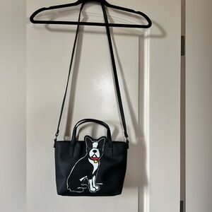 NWOT Marc Tetro Boston Terrier bag